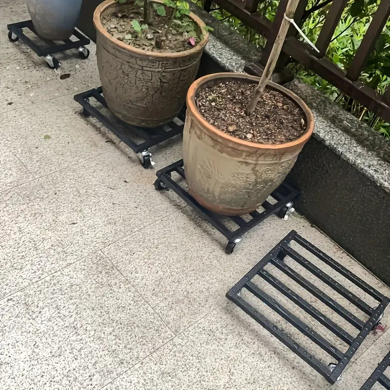 Wheel Pot Stand For Planters garden & outdoor