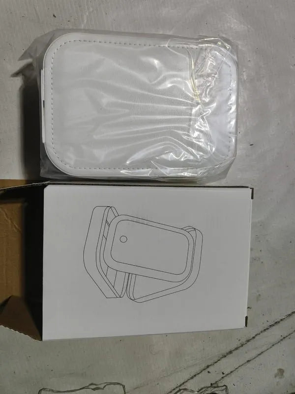 White Jewelry Box with LED Mirror Home Accessories