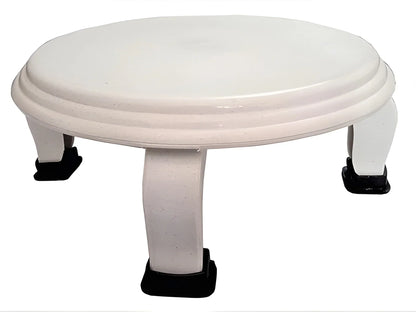 White Plastic Rolling Belan For Chapati Making - Home & Kitchen