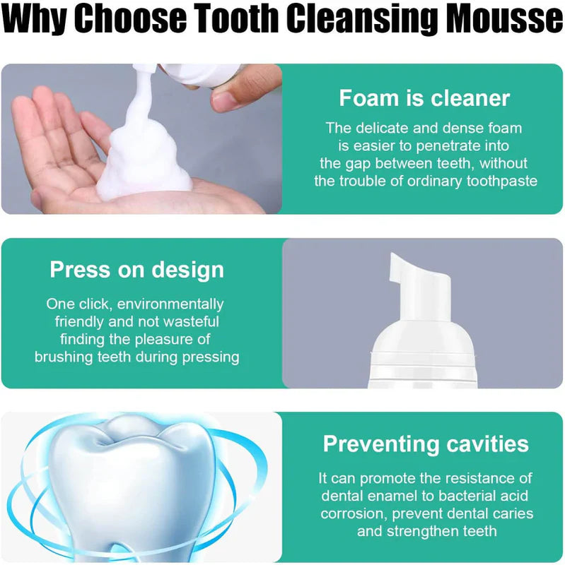 Teeth Whitening Foam Toothpaste