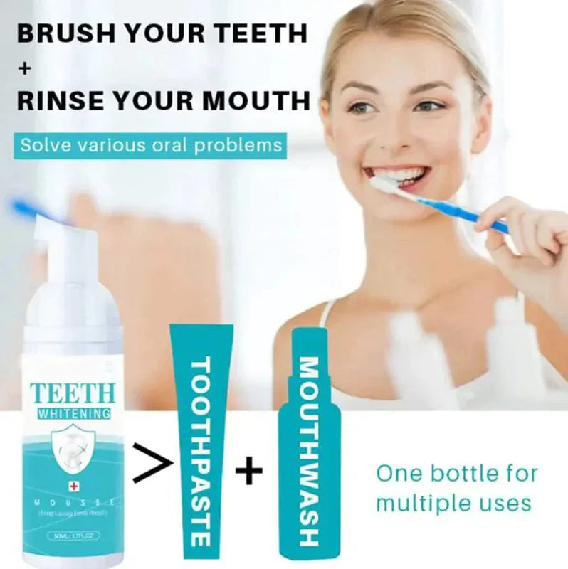 Teeth Whitening Foam Toothpaste