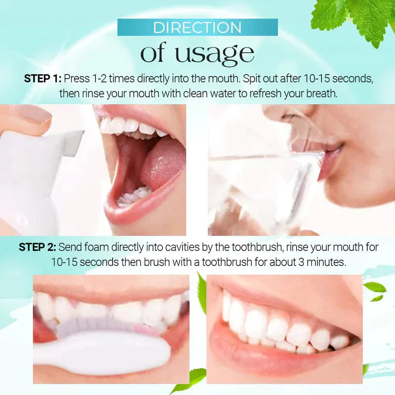 Teeth Whitening Foam Toothpaste