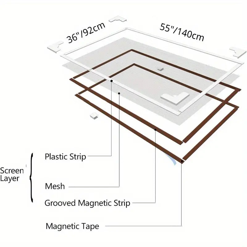 Window Screen Mosquito Netting Home Improvement