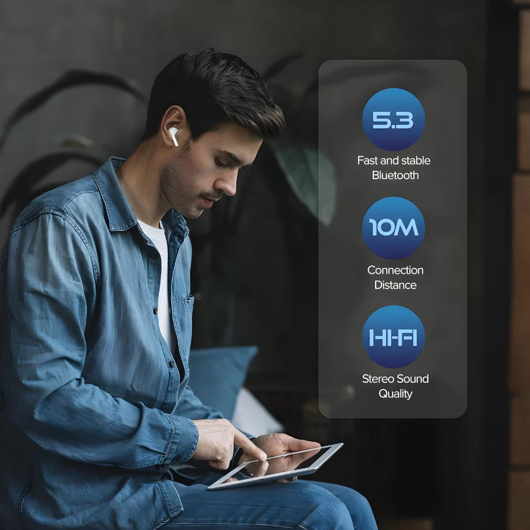 Wireless Earbuds – 13mm Bluetooth 5.3
