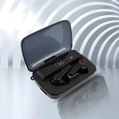 Wireless LED Display Earbuds