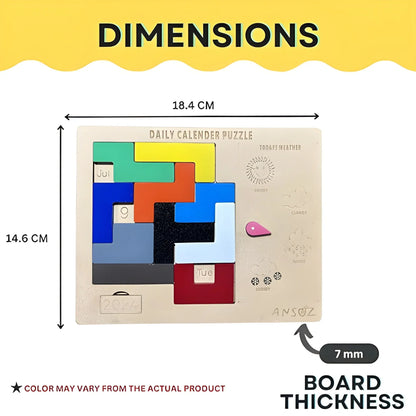 Best wooden daily calendar puzzle - toys & games | 2025 | fast shipping