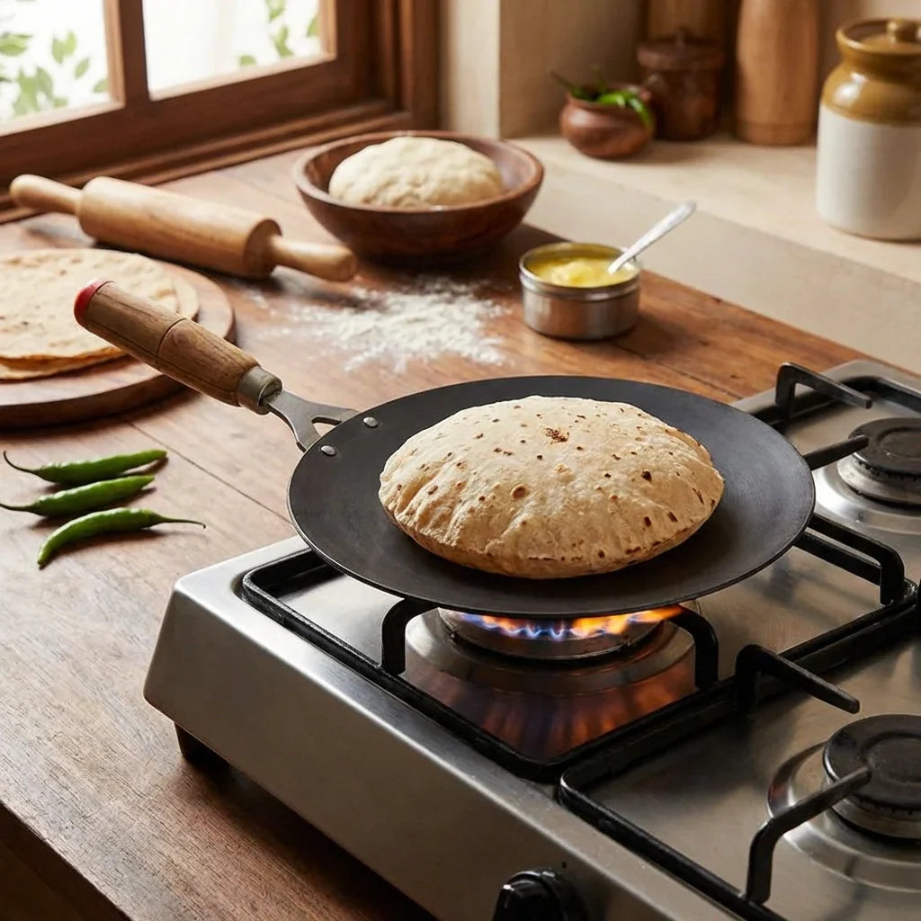 Best wooden handle roti tawa - griddles & grill pans | 2026 | fast shipping