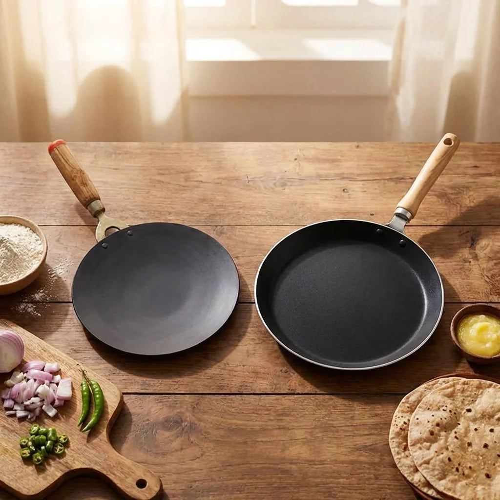 Best wooden handle roti tawa - griddles & grill pans | 2026 | fast shipping