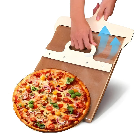 Wooden Pizza Paddle Board Home & Kitchen
