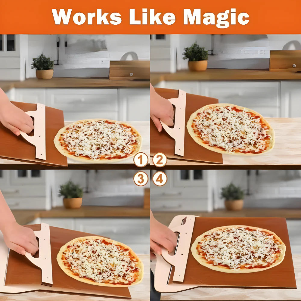 Wooden Pizza Paddle Board Home & Kitchen