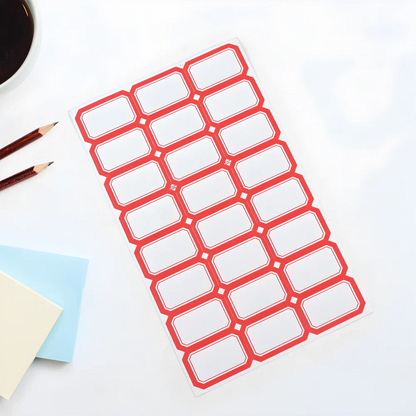 Writable Label Sticker Sheets - Office Products