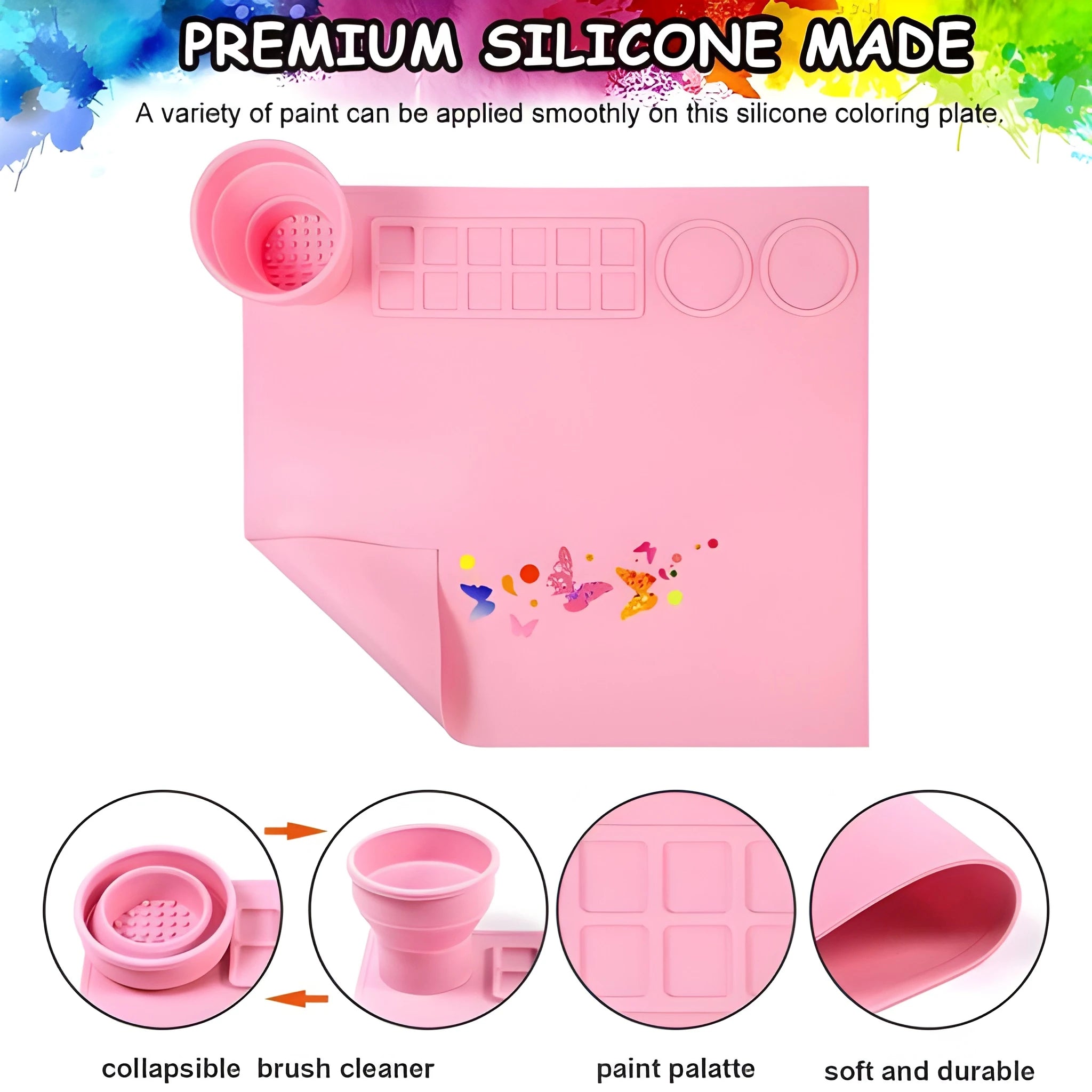 Kids Silicone Craft Mat