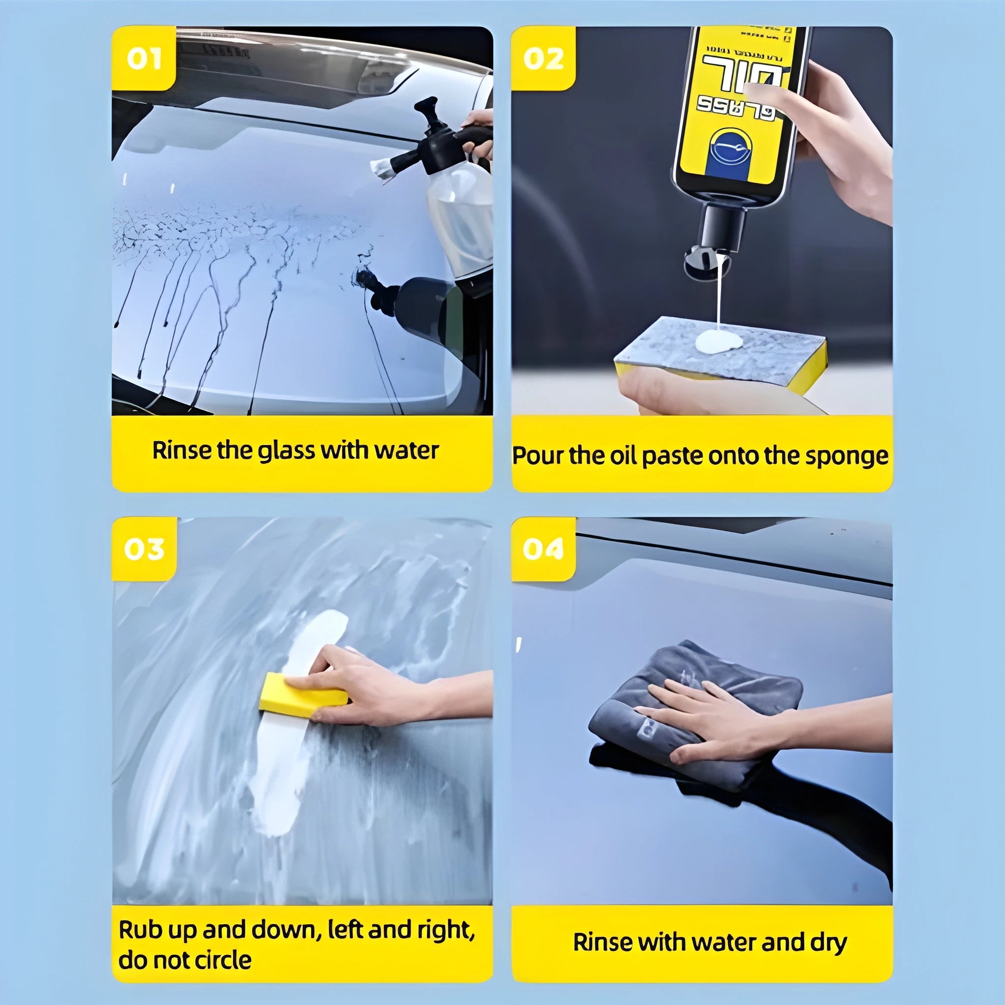 Fezora Windshield Film Remover