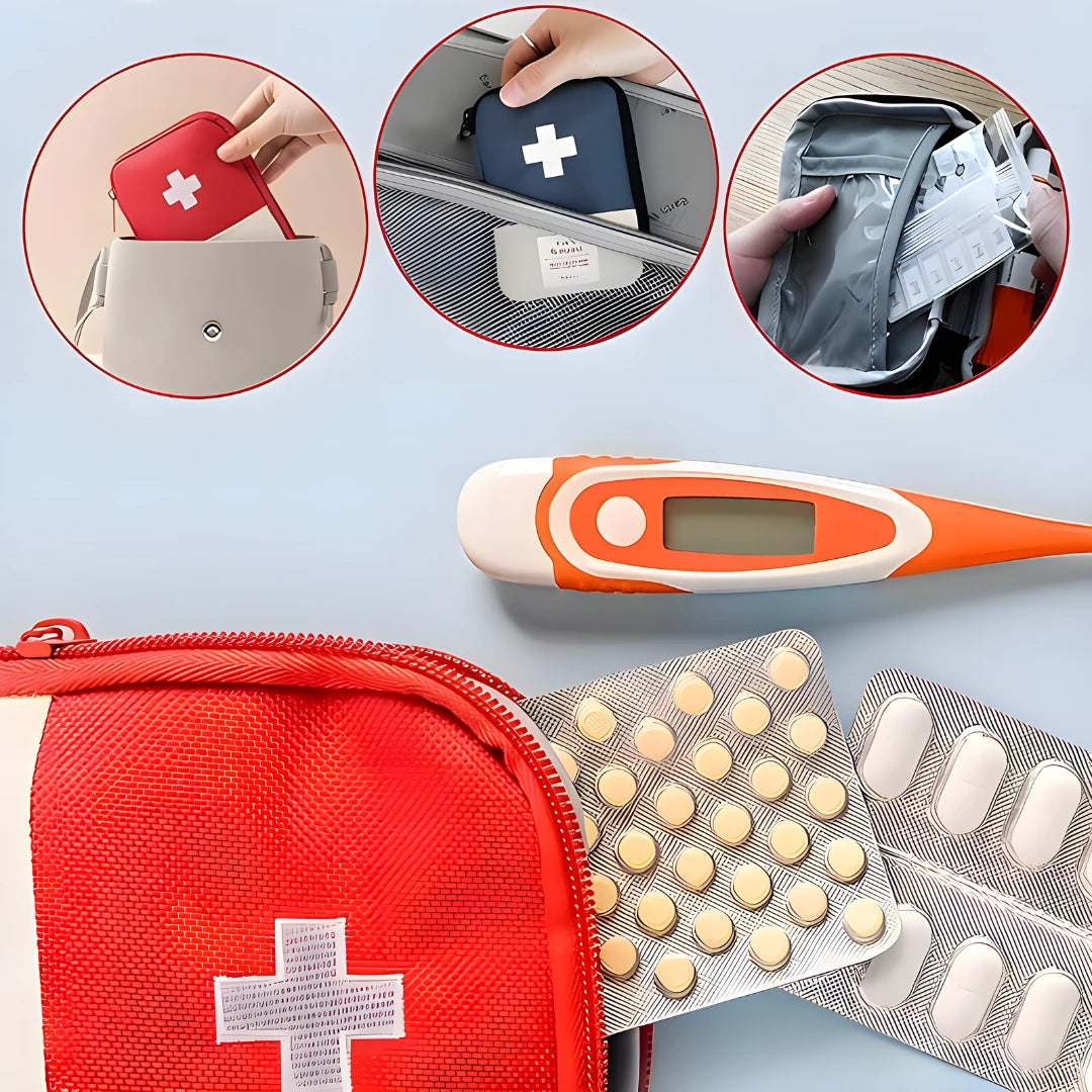 Portable Travel Medicine Bag