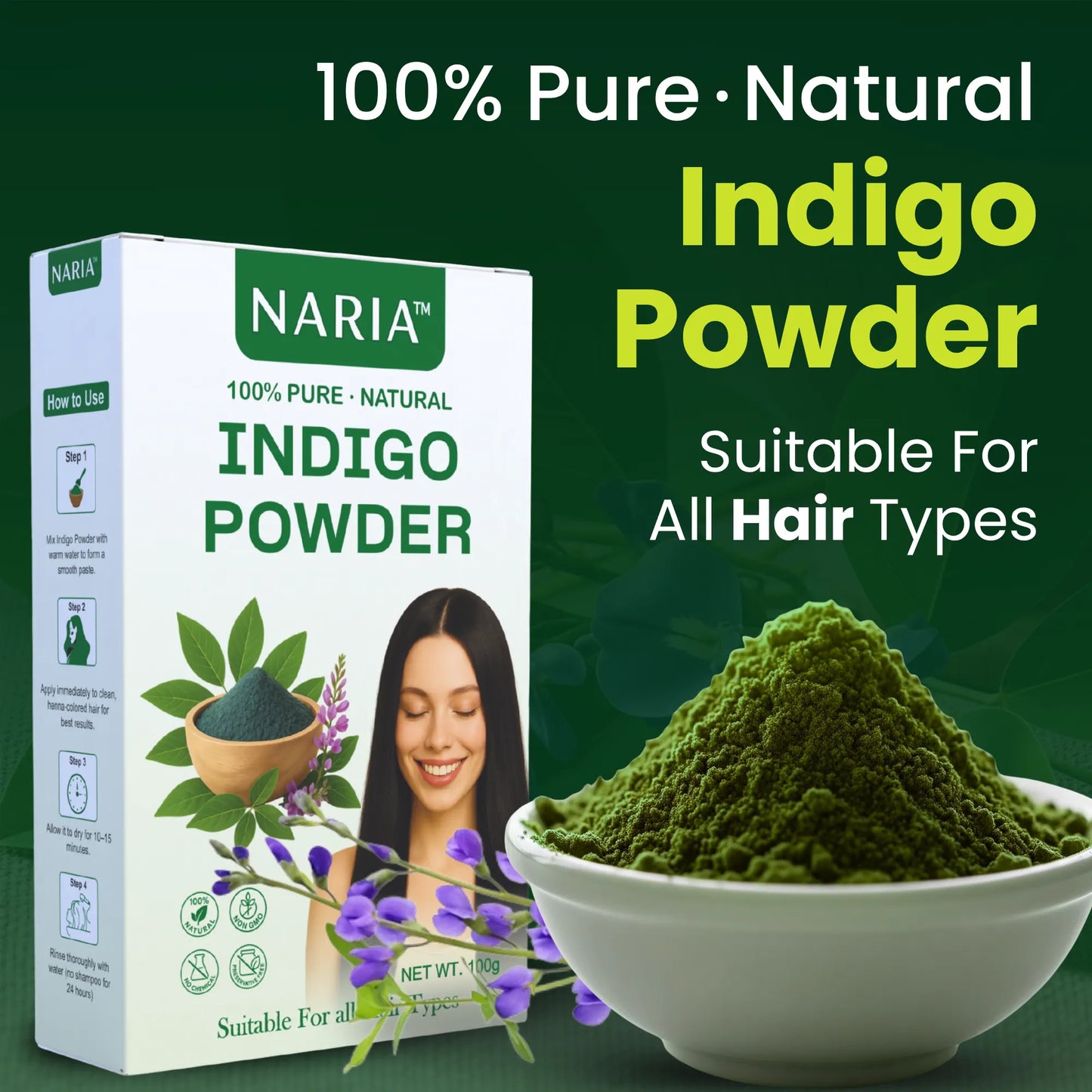 Naria Indigo Powder