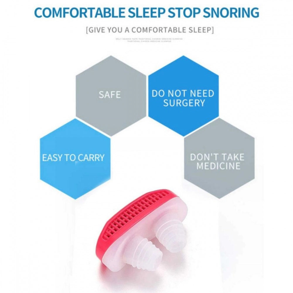Anti Snoring and Air Purifier Nose Clip (Pack of 2)