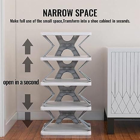 Smart Foldable Shoe Rack 5 Layer