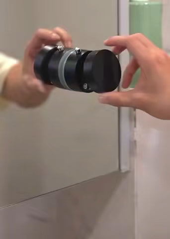 Magnetic phone holder demonstration